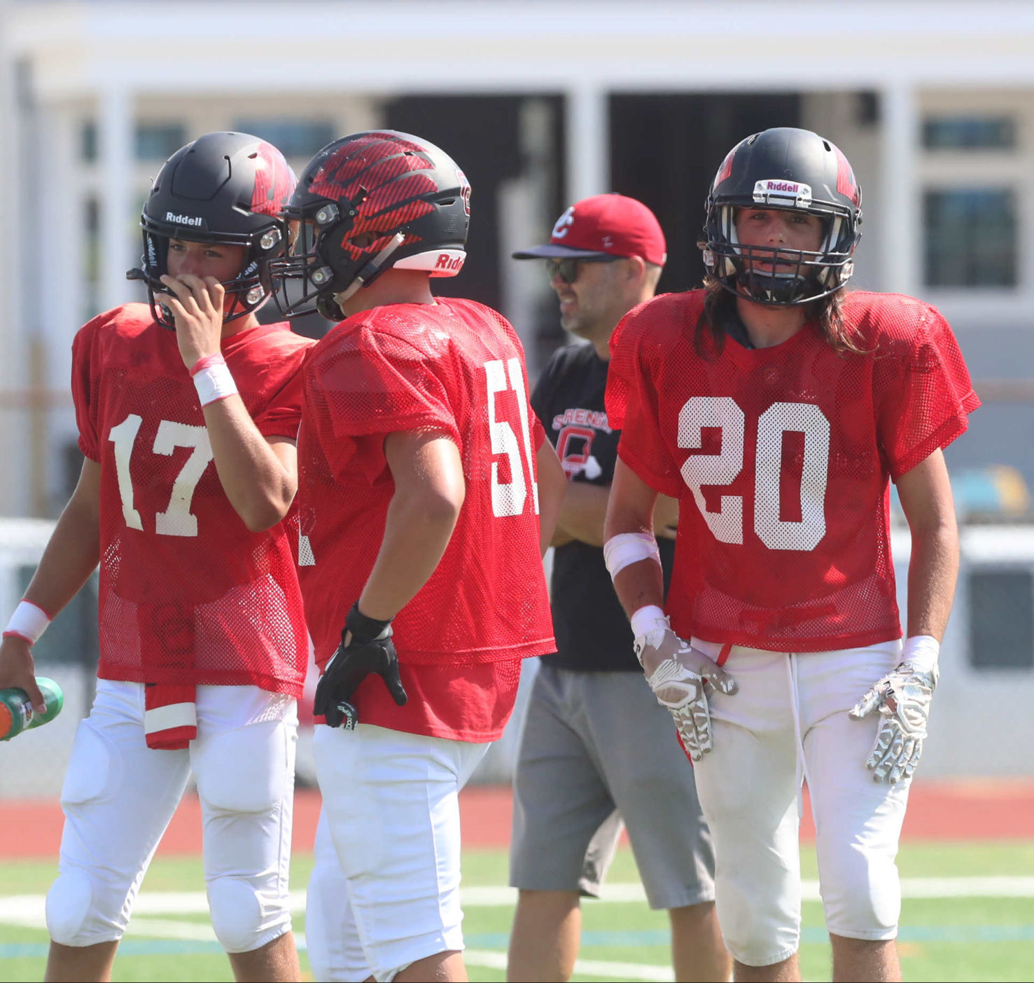 Ocean City Football scrimmage